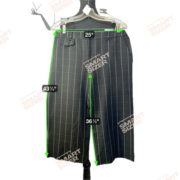 Cleo Black and White Plaid Pants - Picture 5 of 5